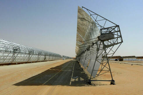 Solarkraftwerk Shams 1 Solarkraftwerk Shams 1